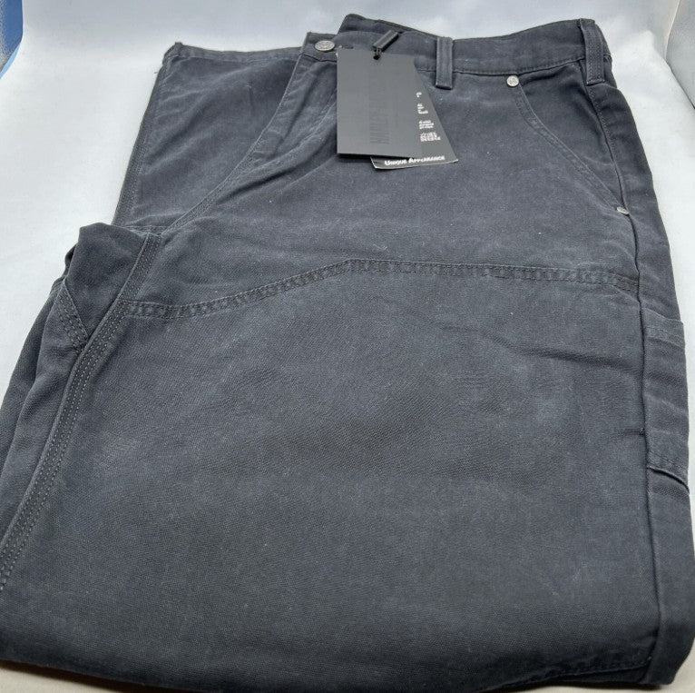 New Harley-Davidson® Authentic Mechanic Woven Carpenter Pants Men's Black