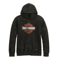 New Harley-Davidson® Authentic Men's Westcoast Bar & Shield Hoodie Black