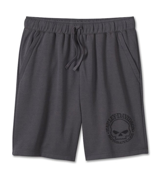 New Harley-Davidson® Authentic Men's Willie G. Shorts - Blackened Pearl