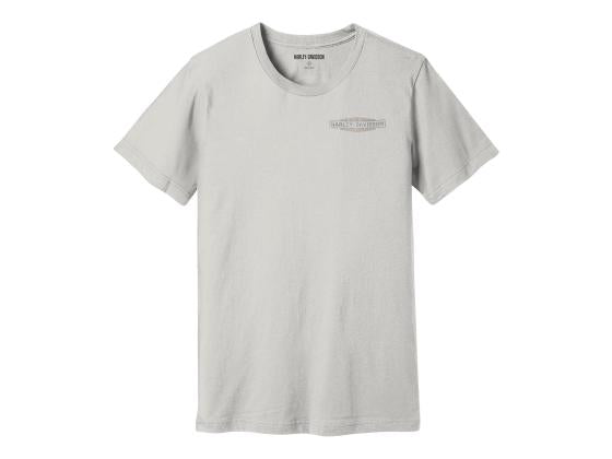 New Harley-Davidson® Authentic Men's Throttle Tee Off-White