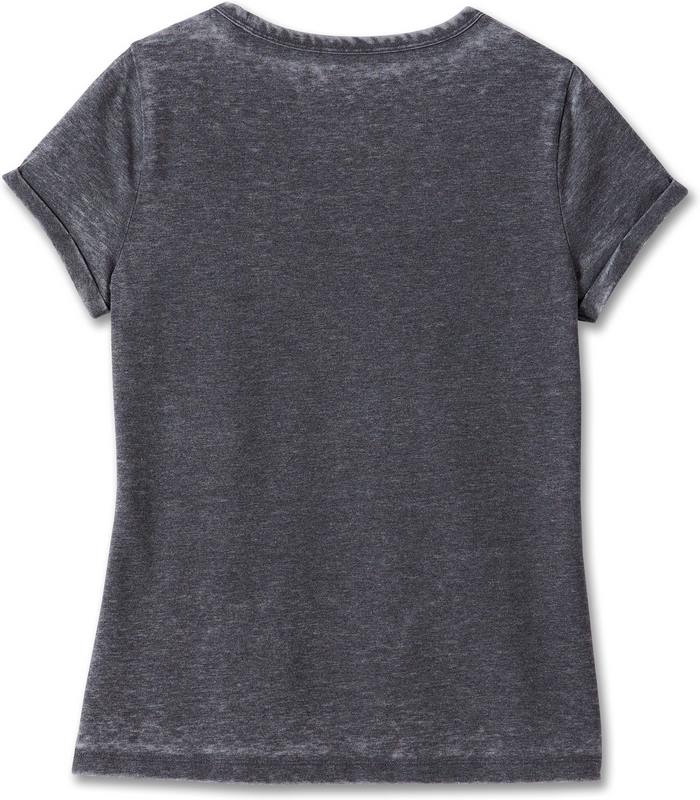 New Harley-Davidson® Authentic Women's Screamin' Eagle Burnout Tee - Black Beauty