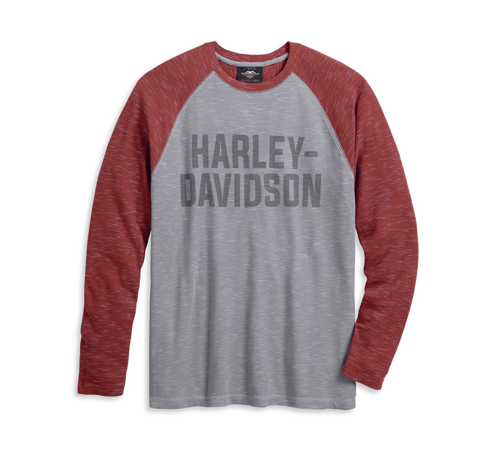 New Harley-Davidson® Authentic Men’s Slub Waffle Knit Tee