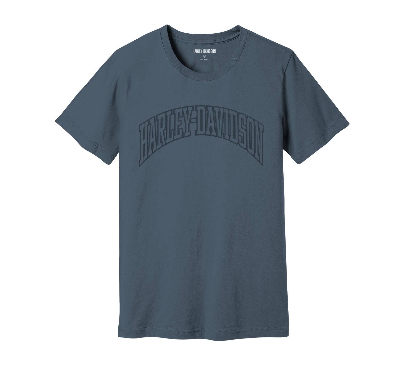 New Harley-Davidson® Authentic Men's Tee - Dust Blue