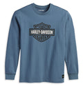 New Harley-Davidson® Authentic Long Sleeve Bar  Shield Blue