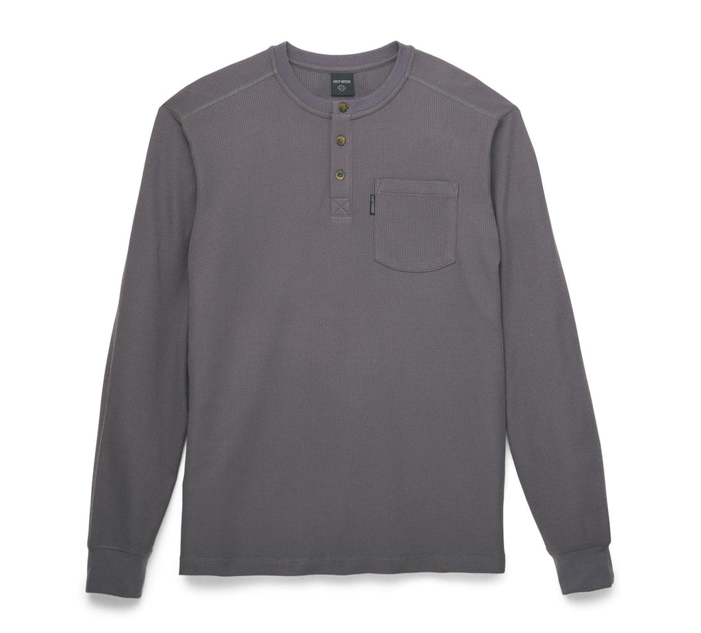 New Harley-Davidson® Authentic Men's Staple Thermal Long Sleeve T-Shirt