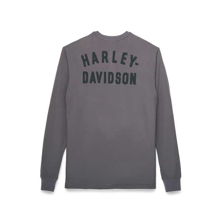 New Harley-Davidson® Authentic Men's Staple Thermal Long Sleeve T-Shirt