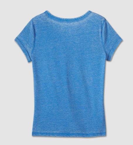 New Harley-Davidson® Authentic Women's Racing Graphic Tee Lapis Blue