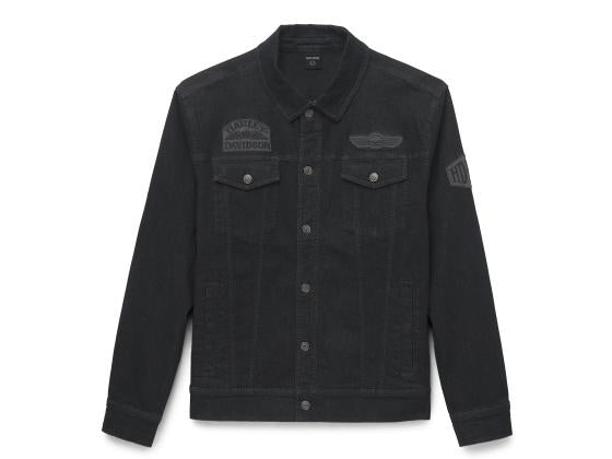 New Harley-Davidson® Authentic Men's Tour Denim Jacket