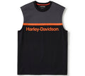 New Harley-Davidson® Authentic  Men's H-D TECH Coolmax Moisture Wicking Sleeveless Shirt