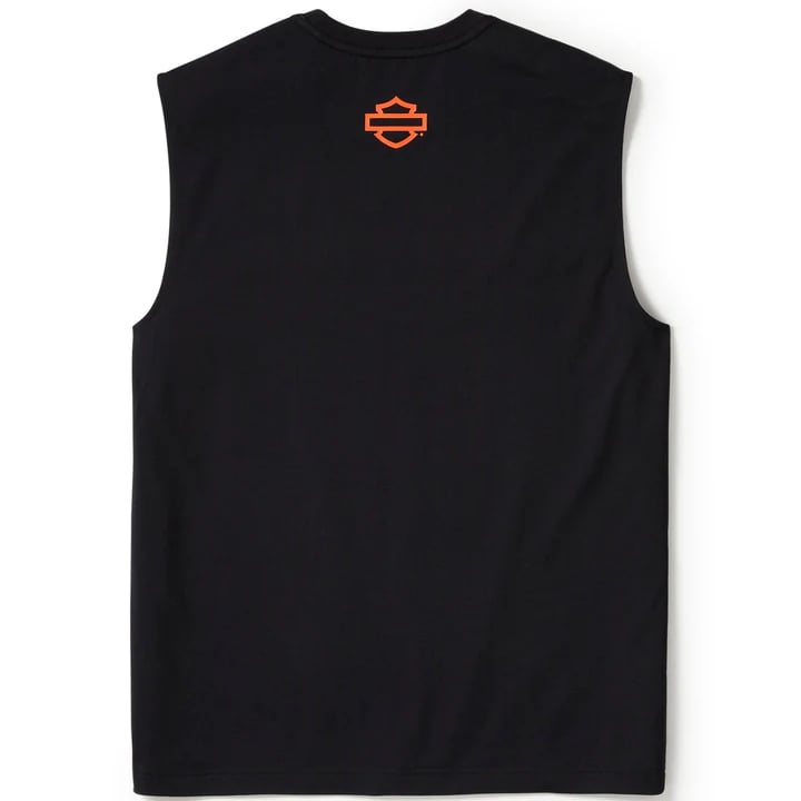New Harley-Davidson® Authentic  Men's H-D TECH Coolmax Moisture Wicking Sleeveless Shirt