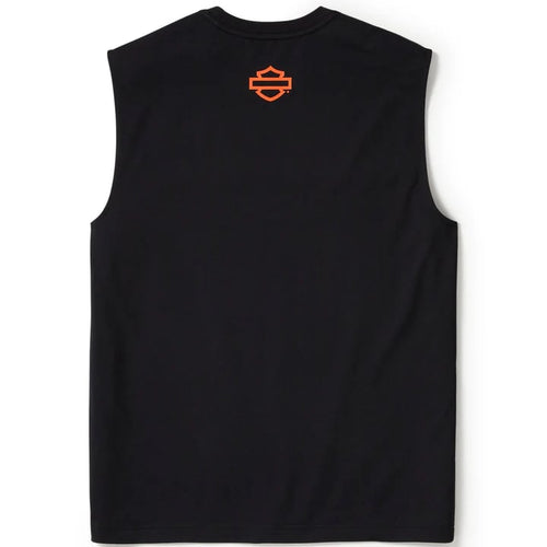 New Harley-Davidson® Authentic  Men's H-D TECH Coolmax Moisture Wicking Sleeveless Shirt
