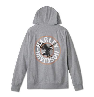 New Harley-Davidson® Authentic MD Men's Spirit of Freedom Reversible Hoodie