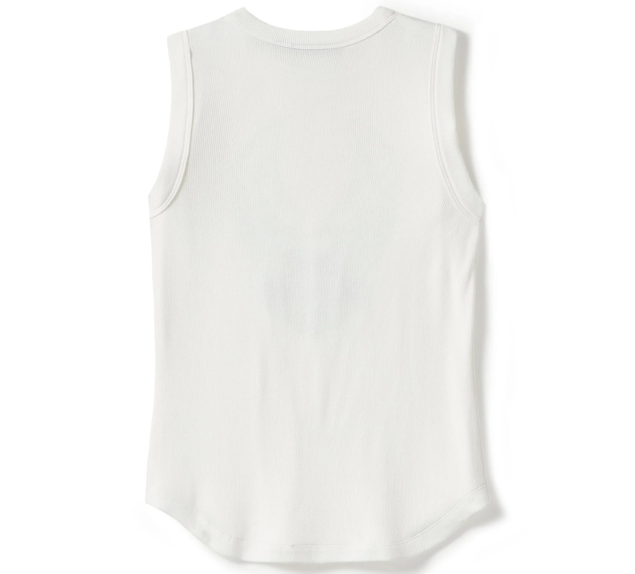 New Harley-Davidson® Authentic Women's Evolution Eagle Ribbed Sleeveless Shirt, White Tank