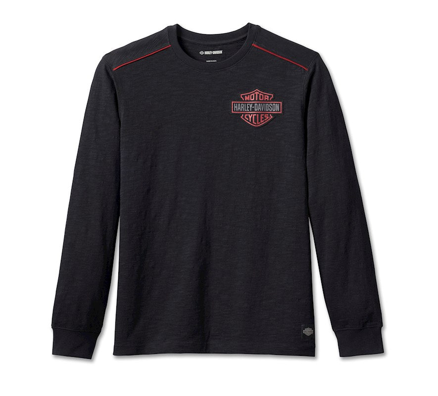 New Harley-Davidson® Authentic Men's Club Crew Longsleeve