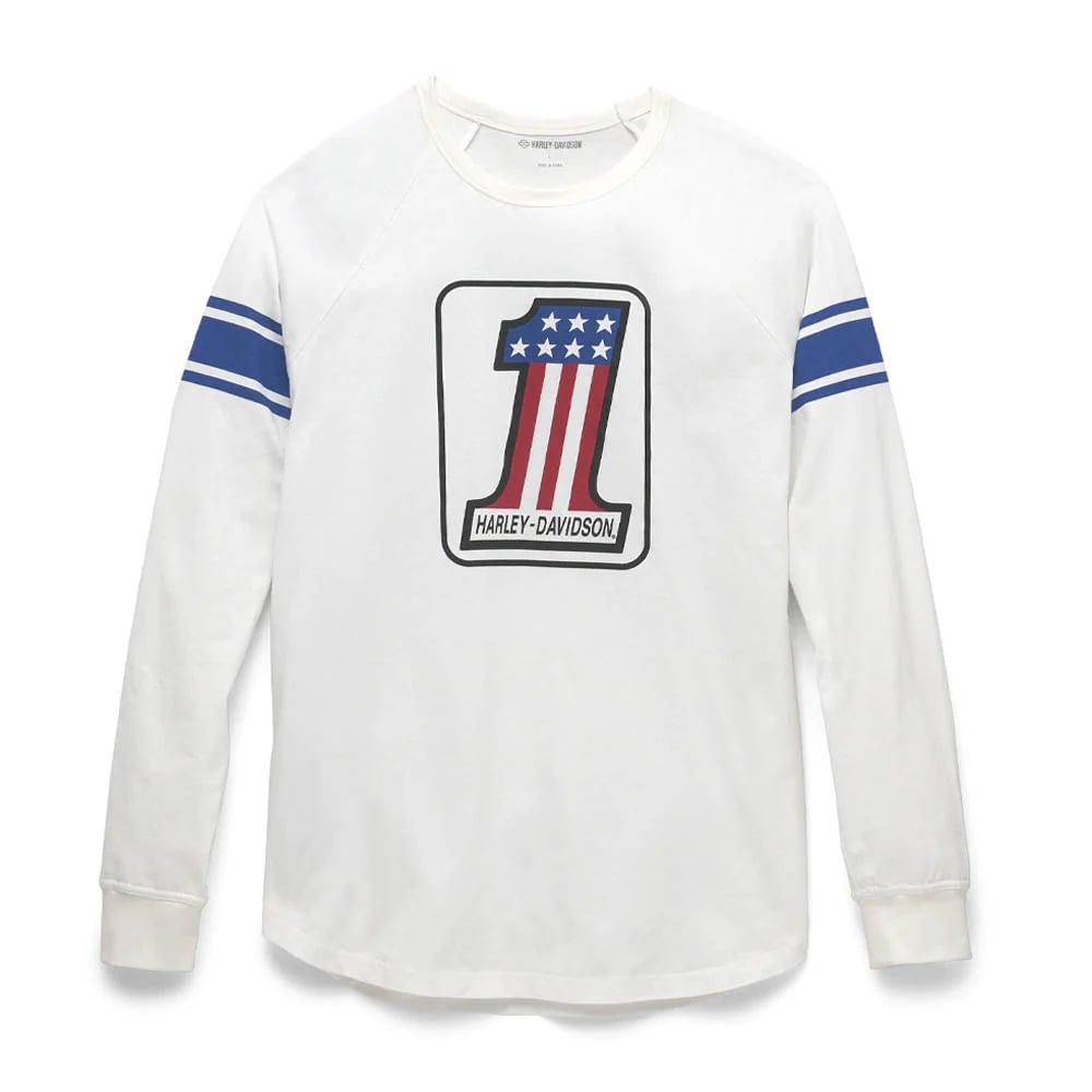 New Harley-Davidson® Authentic Men's Classic #1 Raglan
