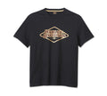 New Harley-Davidson® Authentic Men's 120th Anniversary T-shirt Black Beauty