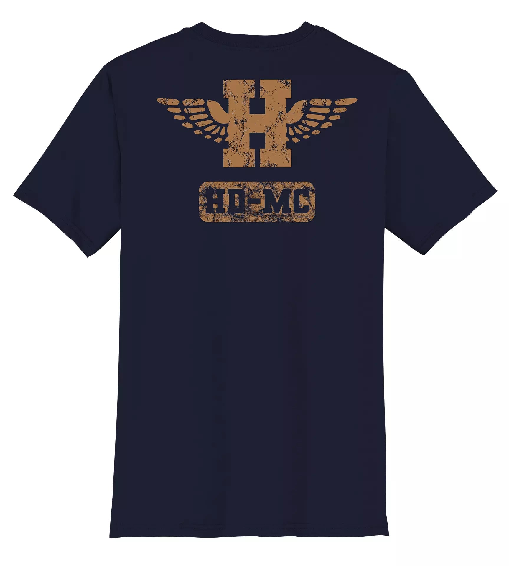 New Harley-Davidson® Authentic Men's Rebel Gold Tee - Blue