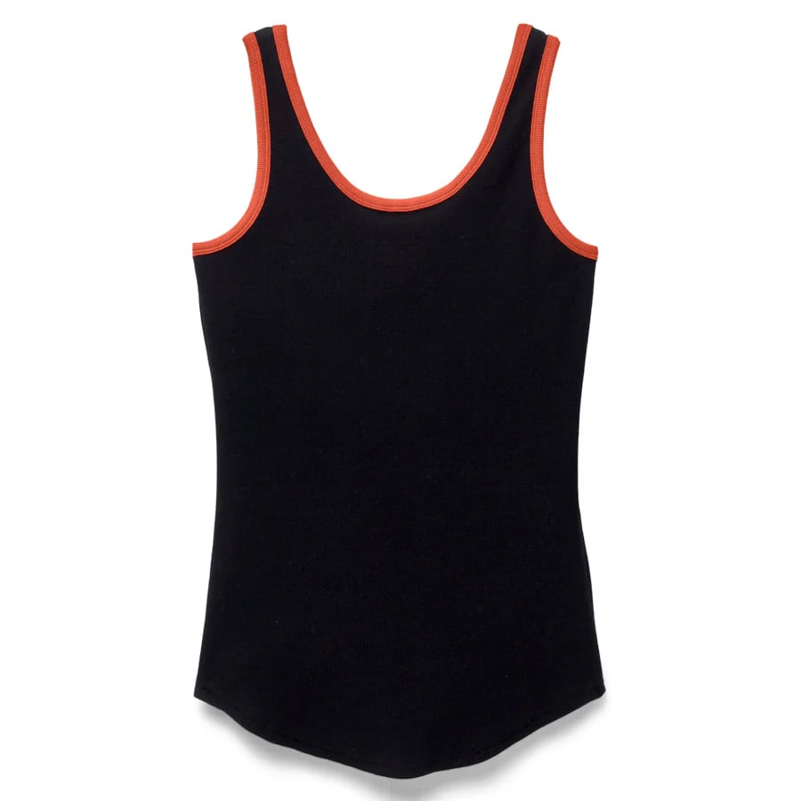New Harley-Davidson® Authentic Women's Black Ultra Classic Contrast Rib Tank