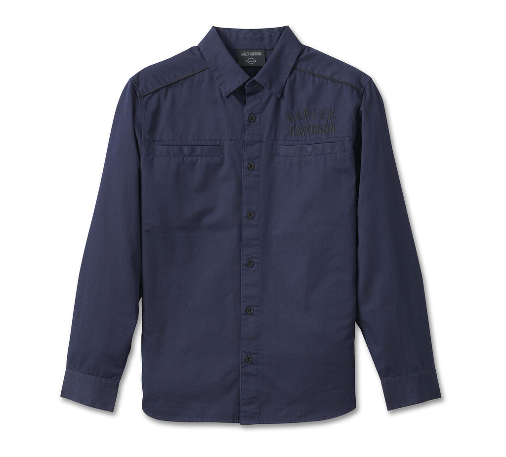 New Harley-Davidson® Authentic Men's Staple Shirt - Pecoat