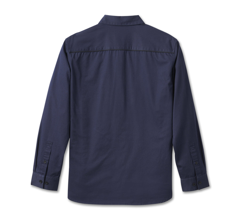 New Harley-Davidson® Authentic Men's Staple Shirt - Pecoat