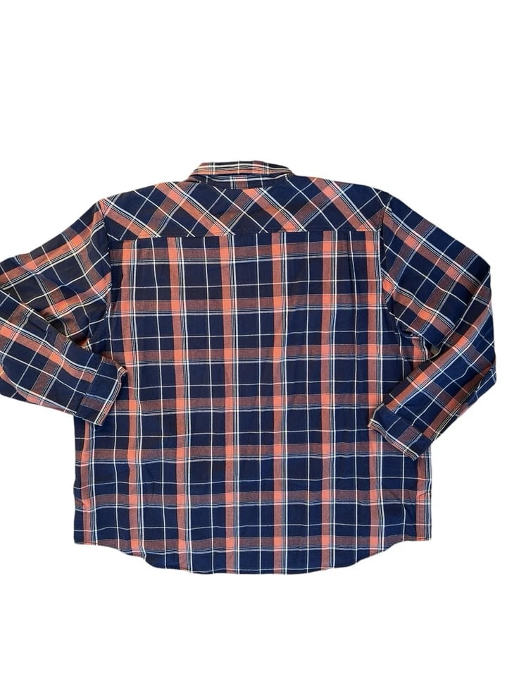 New Harley-Davidson® Authentic Men's Eclipse Zip-Up Plaid Shirt Authentic Bike