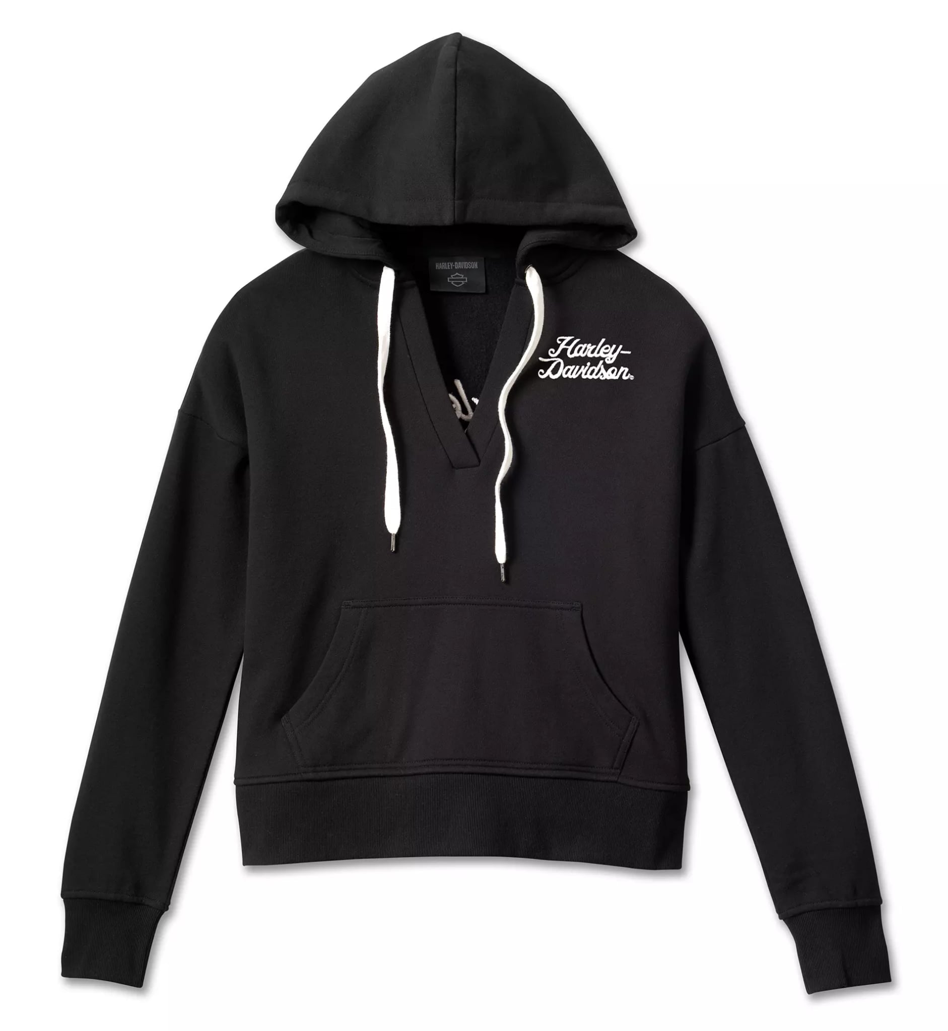 New Harley-Davidson® Authentic Women´s Hoodie Valley Rumblers V-Neck