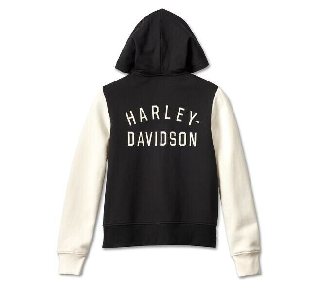 New Harley-Davidson® Authentic Women´s Racer Font Zip Hoodie