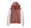 New Harley-Davidson® Authentic Women's Special Colorblock Racer Font Hoodie