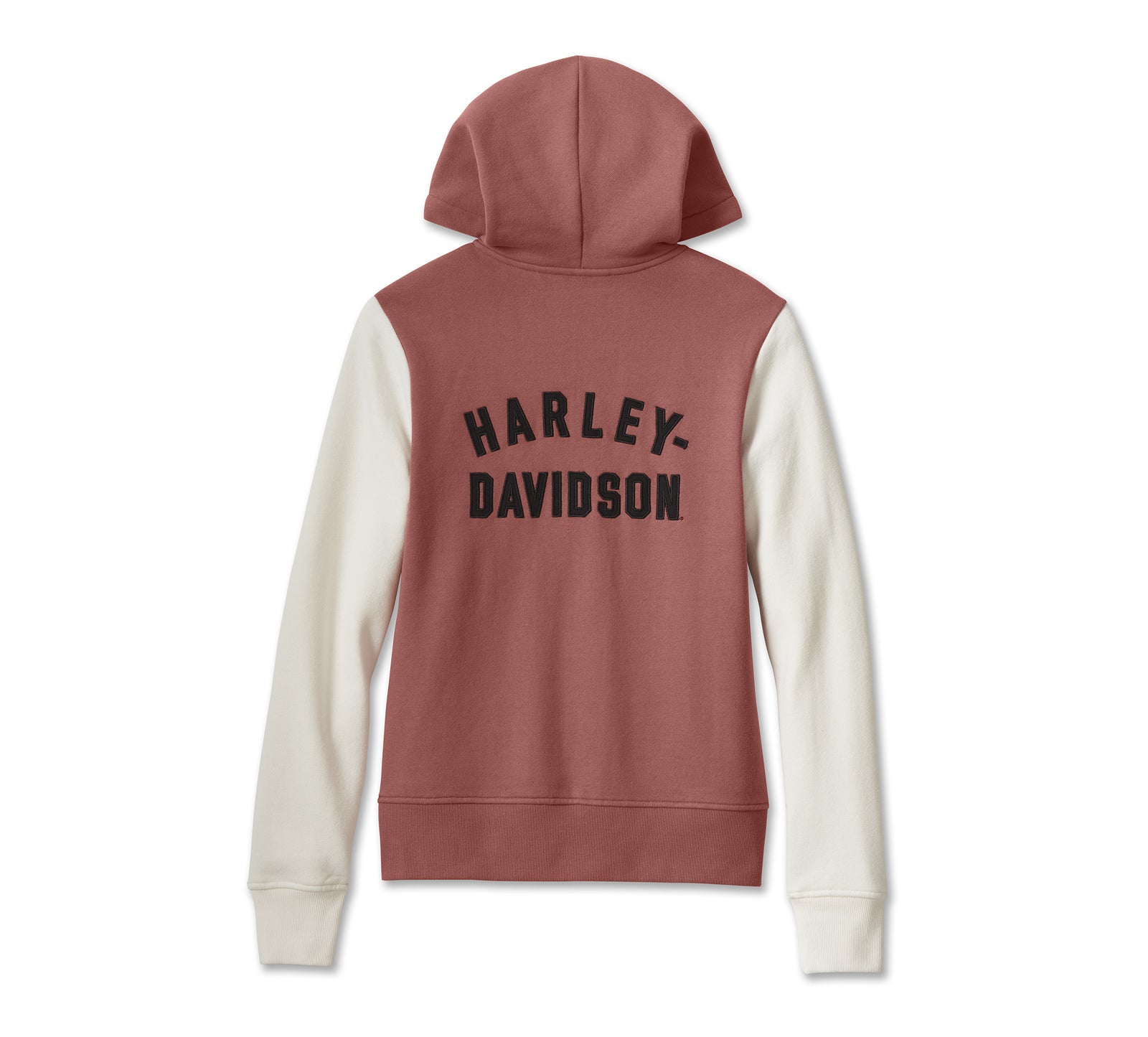New Harley-Davidson® Authentic Women's Special Colorblock Racer Font Hoodie