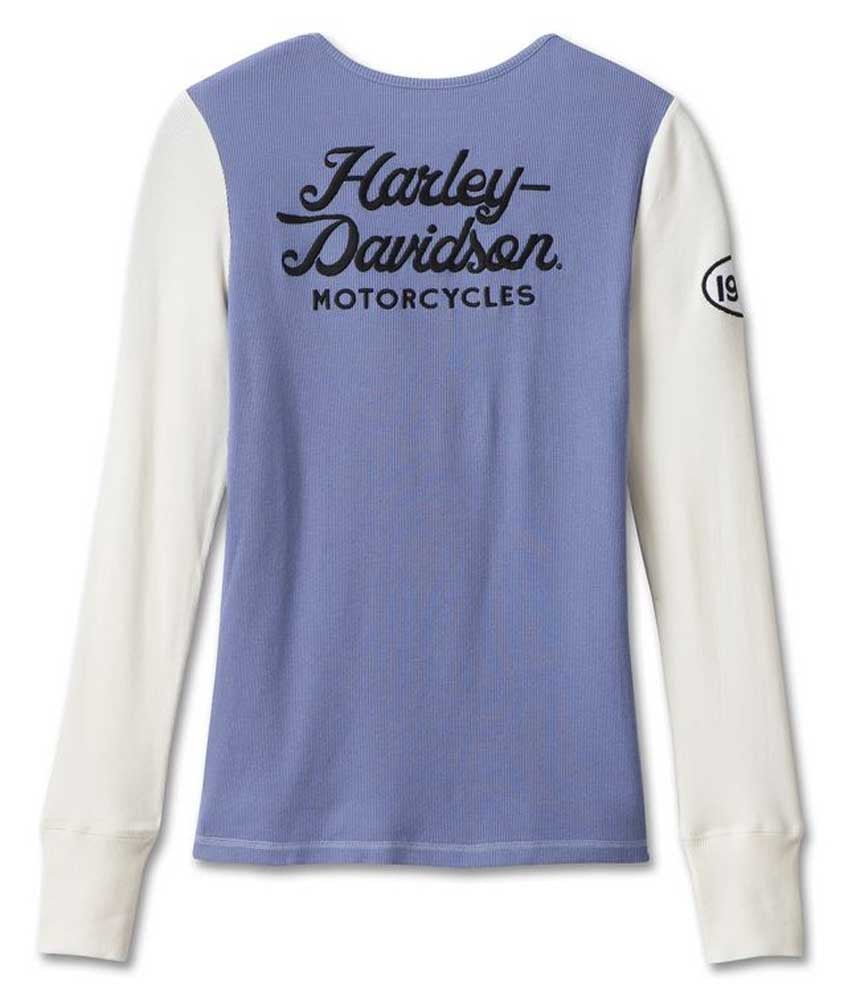 New Harley-Davidson® Authentic Women´s Henley Shirt Timeless Perfect