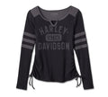 New Harley-Davidson® Authentic Women's S Race Her Long Sleeve Knit Top