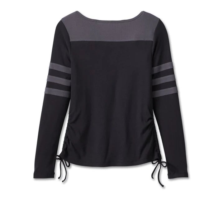 New Harley-Davidson® Authentic Women's S Race Her Long Sleeve Knit Top