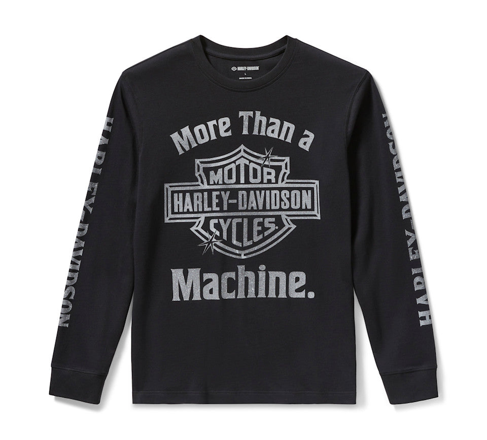New Harley-Davidson® Authentic Men's More Than a Machine Long Sleeve Tee