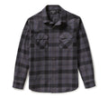 New Harley-Davidson® Authentic Plaid Shirt Racer Font Yarn Dyed