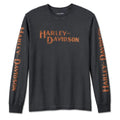 New Harley-Davidson® Authentic Men's Whiplash Long Sleeve Tee