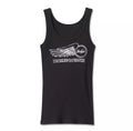 New Harley-Davidson® Authentic Women's Tank Top Willie G Winged Wheel Stretch Rib Black