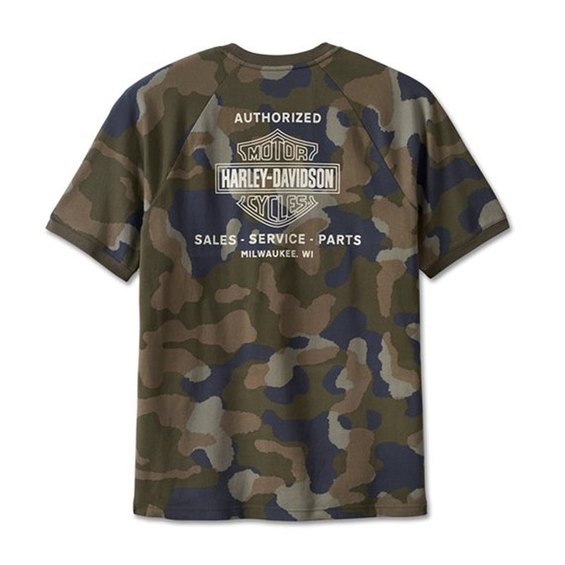 New Harley-Davidson® Authentic Men's LG Street Surplus Tee