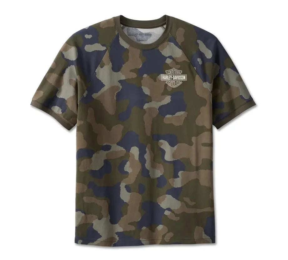 New Harley-Davidson® Authentic Men's LG Street Surplus Tee