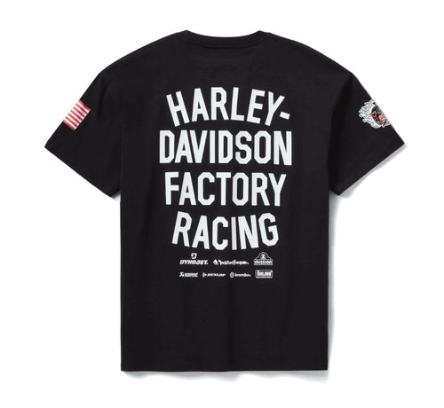 New Harley-Davidson® Authentic Factory Racing Team T-Shirt