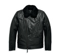New Harley-Davidson® Authentic Men's Maverick Leather Biker Jacket - Black