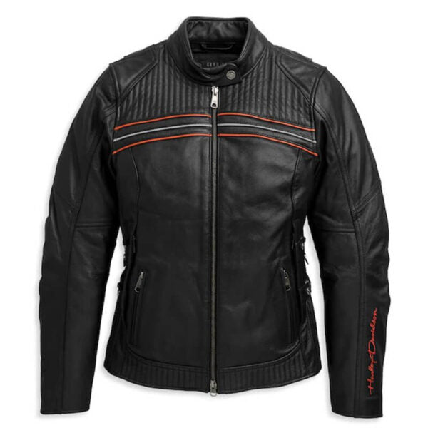 New Harley-Davidson® Authentic Women’s I-94 Leather Jacket