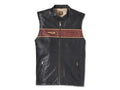 New Harley-Davidson® Authentic Men's 120th Anniversary Leather Vest