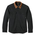 New Harley-Davidson® Authentic Sherpa Operative 2.0 Riding Shirt Jacket Black