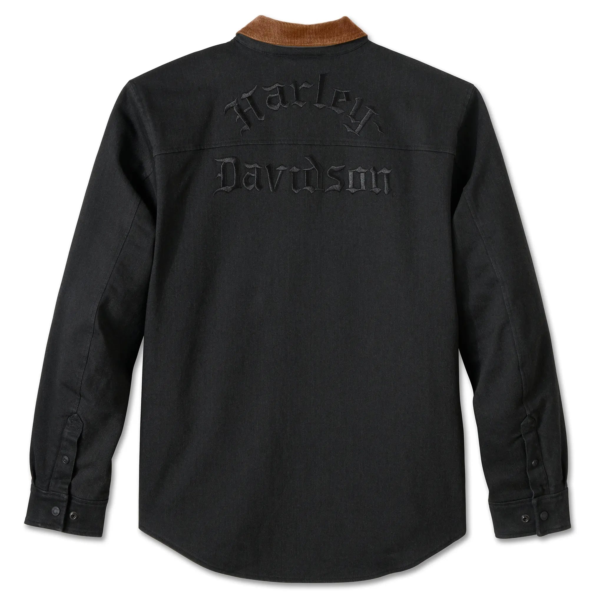 New Harley-Davidson® Authentic Sherpa Operative 2.0 Riding Shirt Jacket Black