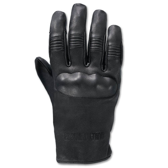 New Harley-Davidson® Authentic Men's Gild Waterproof Leather Gloves Black