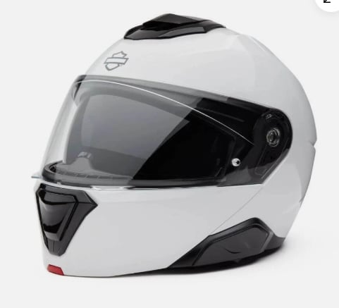 New Harley-Davidson® Authentic Capstone III H35 Modular Helmet - Gloss White