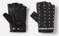 New Harley-Davidson® Authentic Woman's Studded Leather Fingerless Riding Gloves