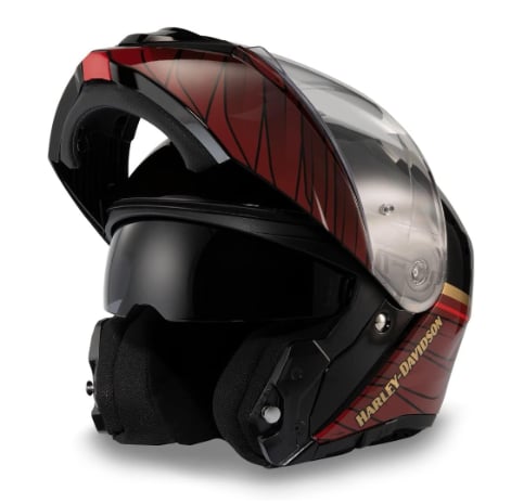 New Harley-Davidson® Authentic 120th Anniversary Capstone Sun Shield II H31 Modular Helmet