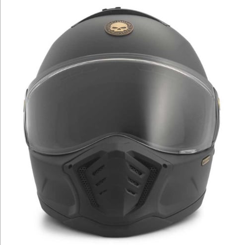 New Harley-Davidson® Authentic Hyde Way X13 Full Face Helmet - Matte Black