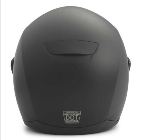 New Harley-Davidson® Authentic Hyde Way X13 Full Face Helmet - Matte Black